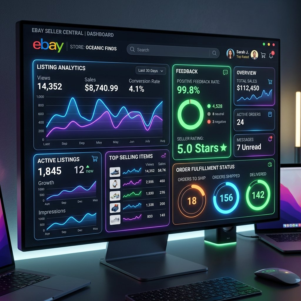 eBay Store Management Dashboard
